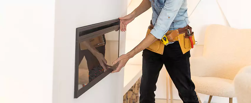 Metal Fireplace Installation in Prunedale, California