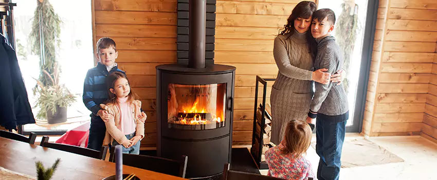 Morso Cast Iron Fireplace Insert Installation in Prunedale, California
